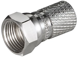 Twist-On F plug 7.3 mm