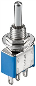 Miniature toggle switch