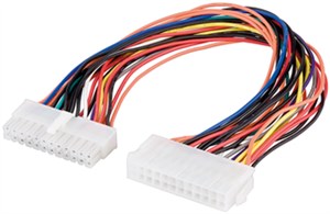 24-pin ATX/eATX power extension cable for PC motherboard 