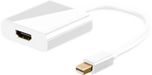 Mini DisplayPort/HDMI™ adapter cable 1.2, gold-plated