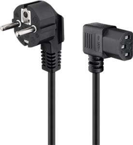Power cable 1.5 m, black
